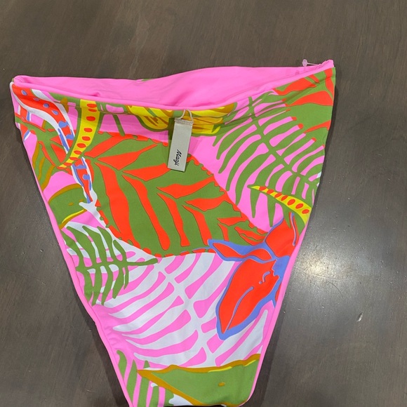 NEW ! MAAJI HIGH WAISTED TROPICAL BIKINI BOTTOM - Picture 2 of 5